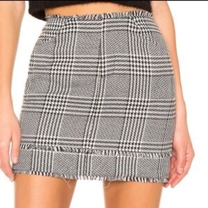 Lovers & Friends Plaid Arion skirt